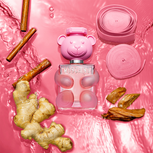 Inspirado en: TOY 2 BUBBLE GUM de MOSCHINO